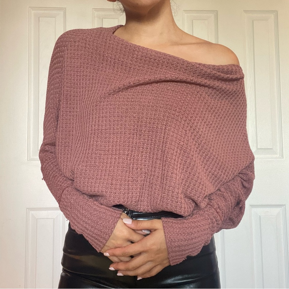 Free People Mauve Long Sleeve